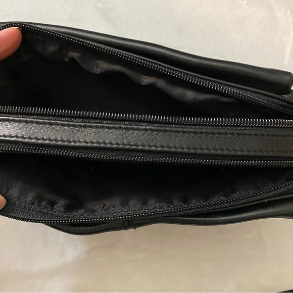 Tignanello black leather handbag - Picture 5 of 9